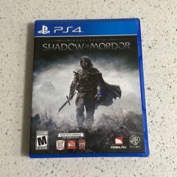 Middle Earth Shadow of Mordor - PS4 PS5 Game