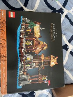 Lego Viking village
