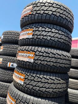 🌙🔔 275/55/20 Arroyo Selling a set of new tires with a 50,000-mile warranty.