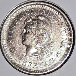 1959 Argentina 1 Peso Coin