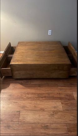 Duncan Coffee Table with drawers W: 42” D: 42” H: 1.5”