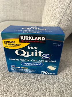 Nicorette Gum（Quit2）