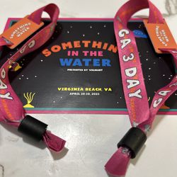 2 Something  In The Water Tickets 