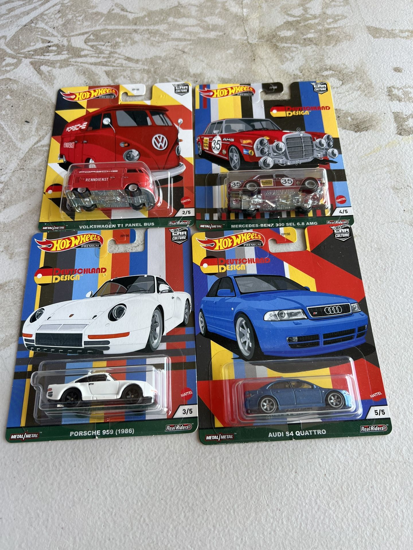 Hot Wheels Set Premium Deutschland