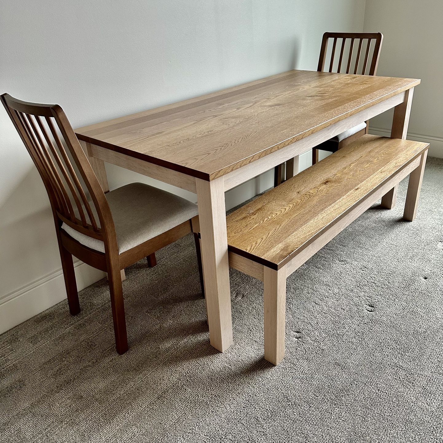 IKEA KEJSARKRONA Table Bench Chairs for Sale in Denver