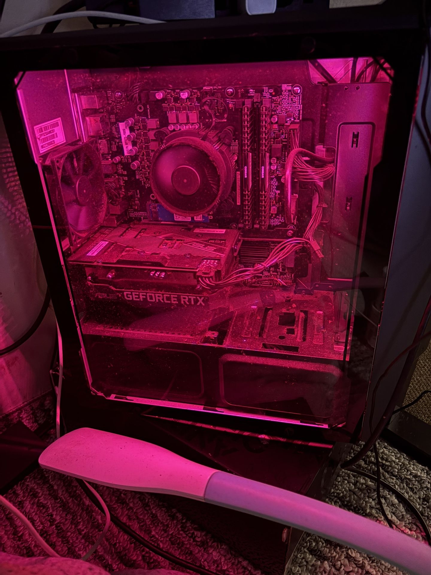 3050 Oem Gaming Pc Dual Monitor Setup