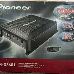 Pioneer GM-D8601 Class D Mono Amplifier