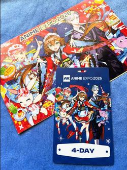 Anime expo 4 day badge 2026