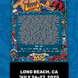 Vans Warped Tour VIP 2 Day Long Beach