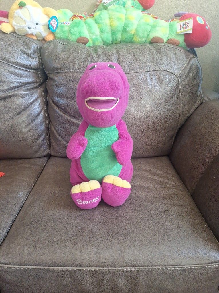 Vintage Barney Plush 2001