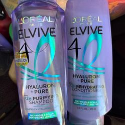 loreal elvive shampoo and conditioner $4 each