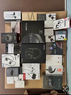 To many to do 1 by 1 if you see something say something wire head phones professional