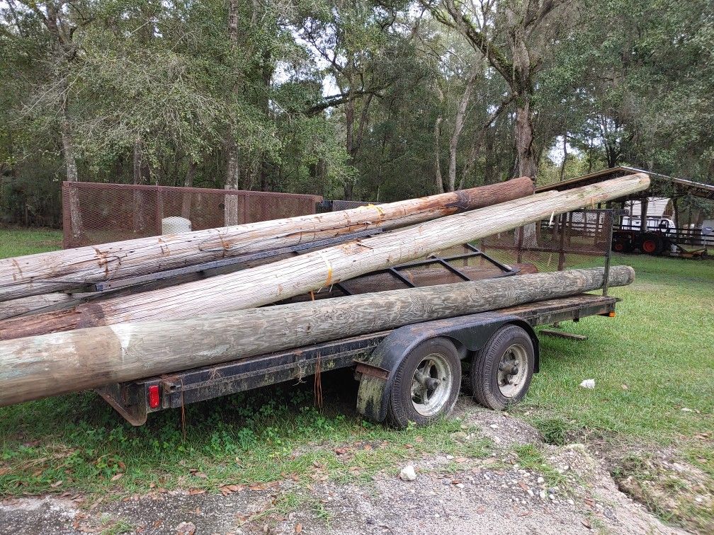Heavy duty, Class 4, tandem axle trailer