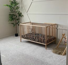 Crib with mattress