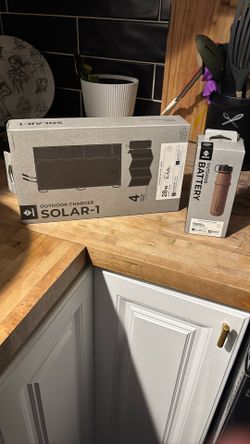 Solar-1 Outdoor Charger And Outdoor Battery