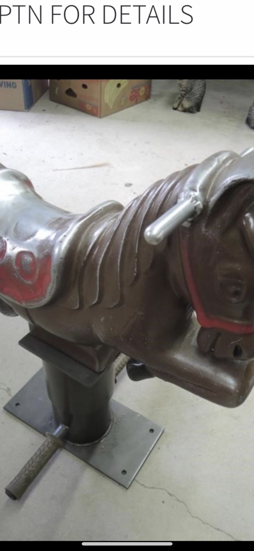 Aluminum Rocking Horse From Kids Park