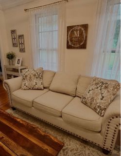 Sofa and loveseat