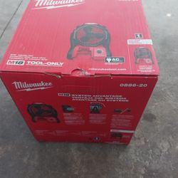 Milwaukee M18 (tool only) jobside fan New 