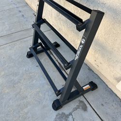 Heavy Duty 3-Tier Dumbbell Rack Only (Weights sold separately