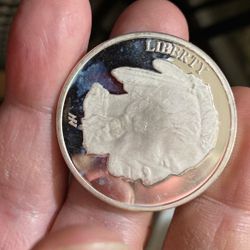 1 OZ Silver Buffalo Rounds 