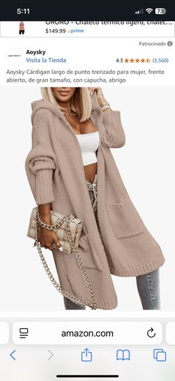 Aoysky Womens Long Cardigan