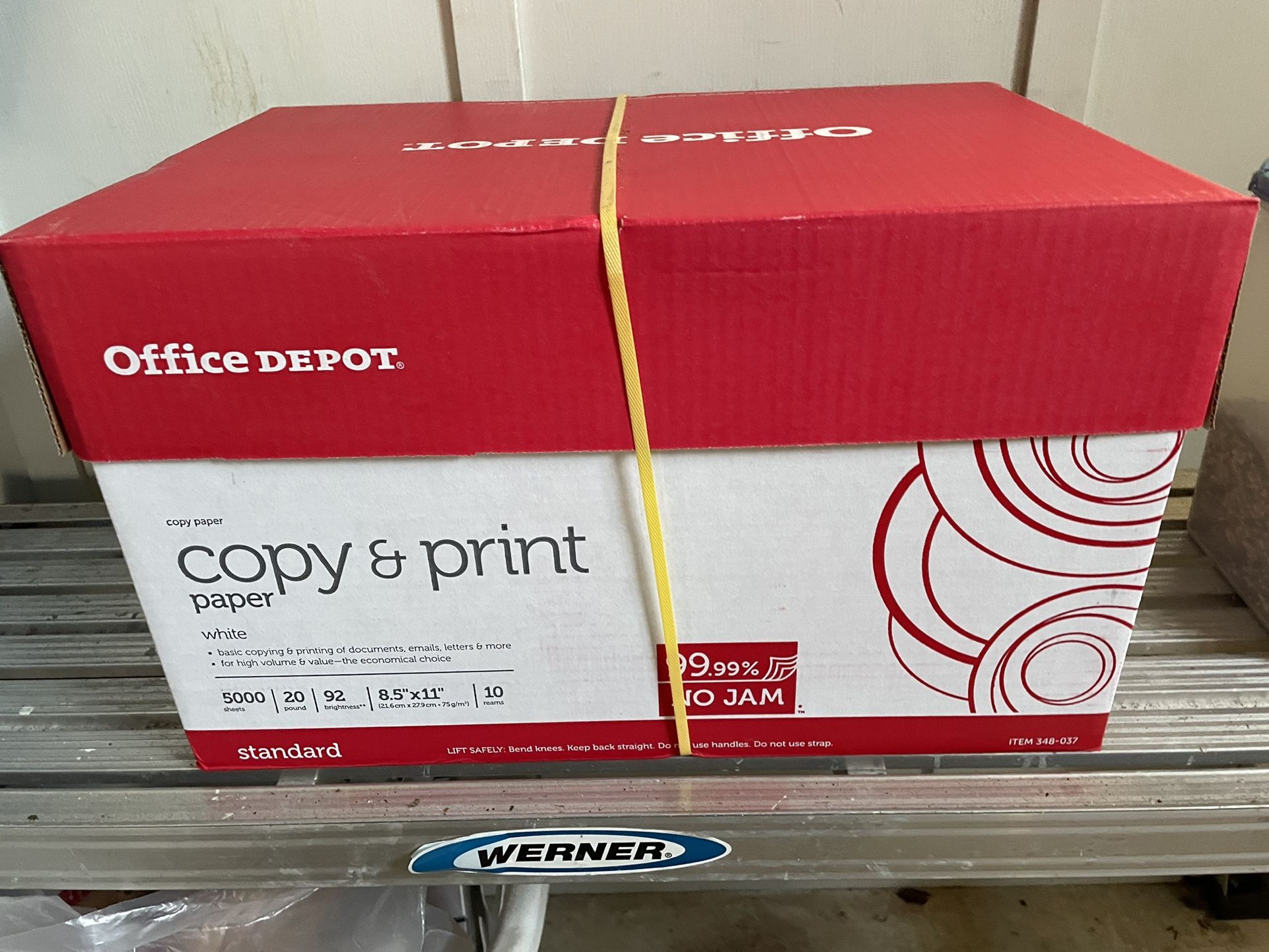 Copy Paper 10 Ream Case -$40