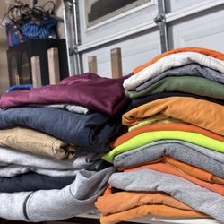 Used Men’s Size LG Work Clothing 