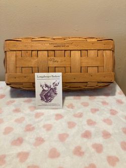 Longaberger bread basket