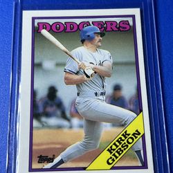 1988 Topps Traded Kirk Gibson #40T