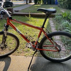 Fully-upgraded Raleigh Mojave 48cm 21-speed mountain bike 