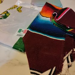 MEXICAN FLAG AND SCARF FOR GRADUATION PARTIES
