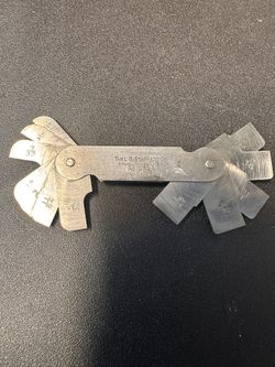 Starrett Fillet Radius Gauge