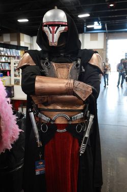 Leather inspired dorth revan costume