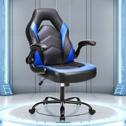 Gaming Chair Office Desk Leather Ergonomic Computer