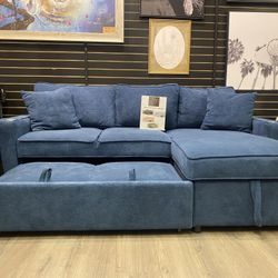 Blue Pull Put Couch Onsale For $550