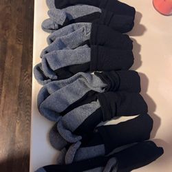 10 Pairs Black & Gray Men’s Socks 🧦  Brand New 