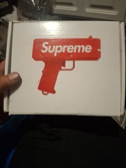 Supreme Money Gun With Momey Loaded