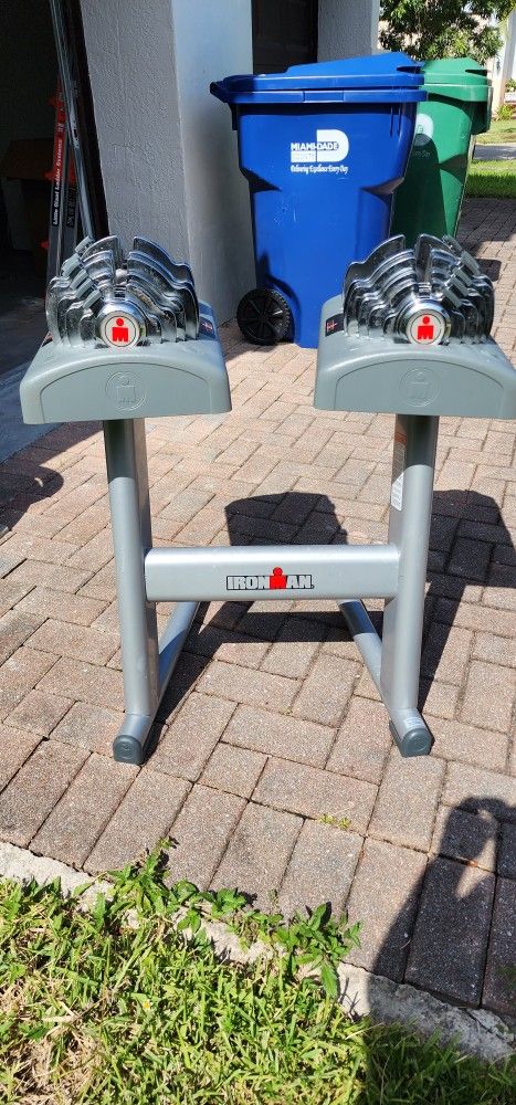 Ironman Adjustable Dumbbells for Sale in Miami FL OfferUp