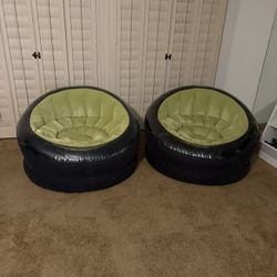 Two Blow Up Chairs