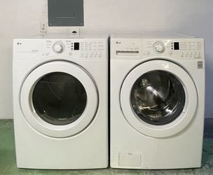 Lg washer and dryer