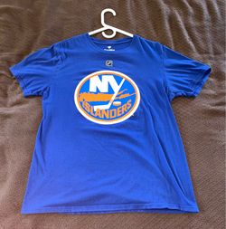 Mathew Barzal New York Islanders #13 Fanatics T-Shirt - Blue - Men’s Medium