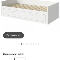 IKEA Daybed frame - White