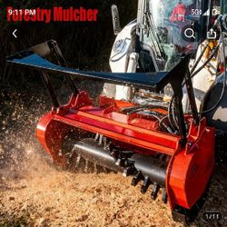 Forestry Mulcher For Skidsteer 