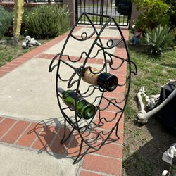Fish Metal Wine Rack.