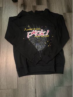 Spider Hoodie - Black - Size M