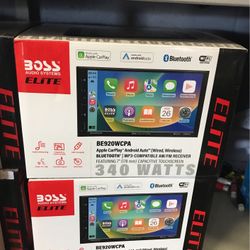 Boss Elite 7 Inch Wireless Apple CarPlay Stereo
