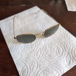 Rayban Gold Sunglasses