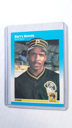 1987 Fleer Barry Bonds RC.