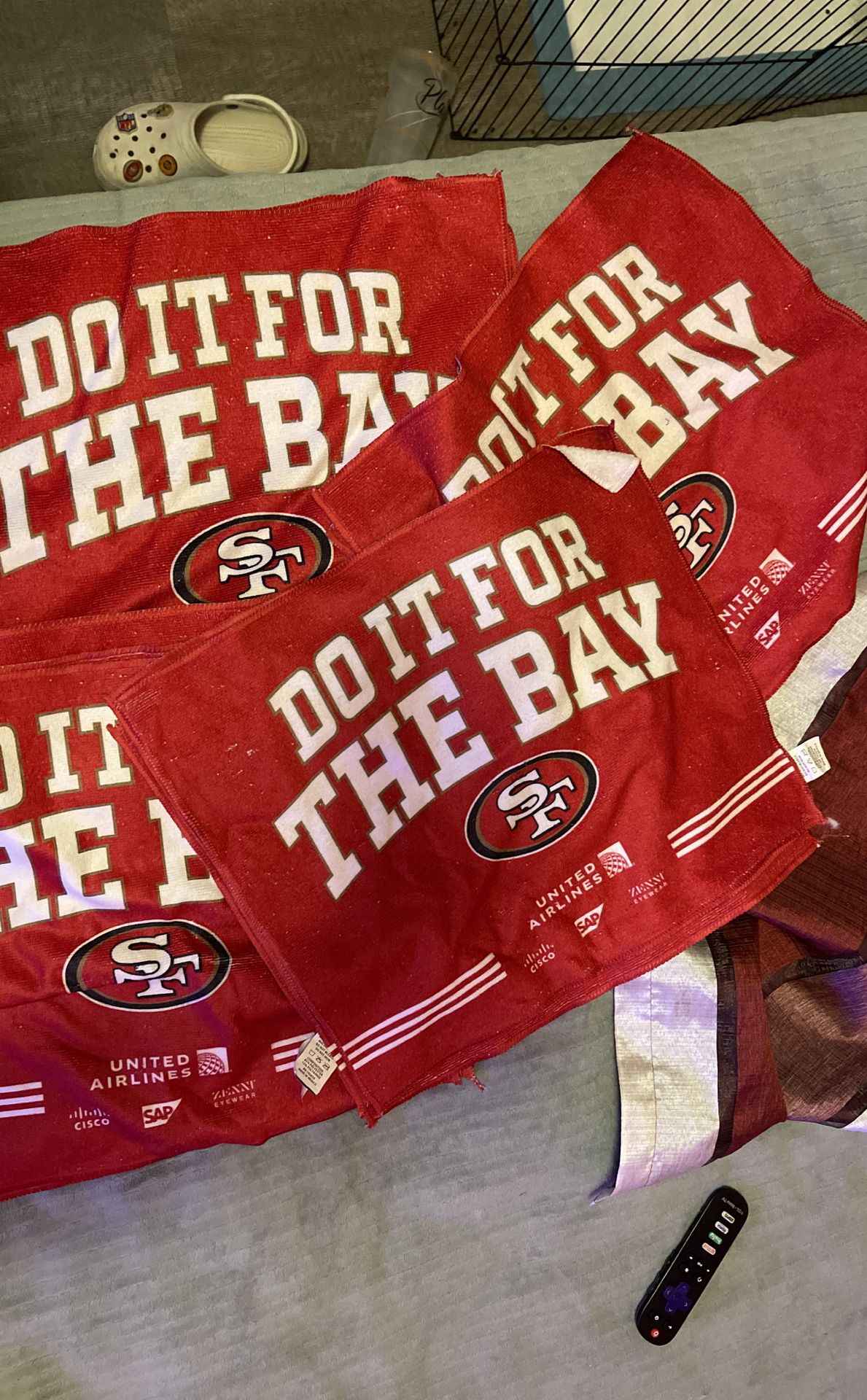 49ERS “Do It For The Bay” Rally Towel