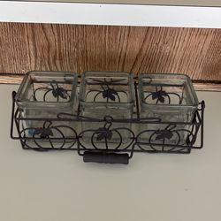 Iron Candle Holder